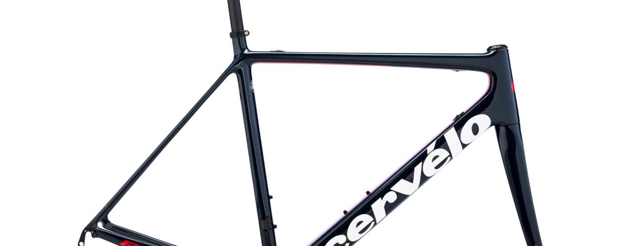 CERVELO-18-R3-RIM-車架組-48CM-海軍藍-紅-白LOGO