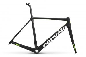 CERVELO 18 R5 DISC車架組 48CM 黑綠白LOGO