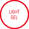  Light Gel:輕量化緩震膠層，在保持舒適度的同時保持輕量。