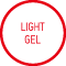 Light Gel:輕量化緩震膠層，在保持舒適度的同時保持輕量。