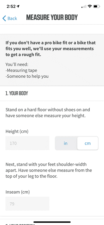 Measure of Your Body Step.3 Measure of Your Body Step.3 Step.1