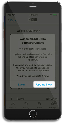 iOS Update Step.1