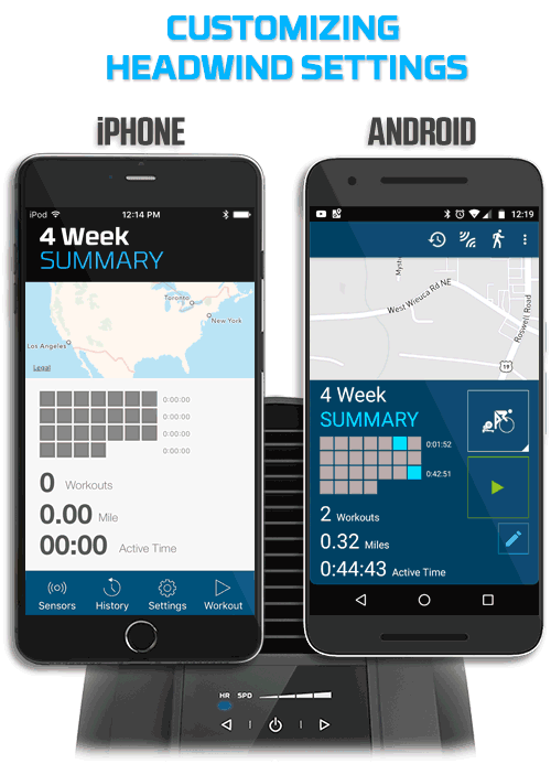 KICKR HEADWIND-Customize Settings