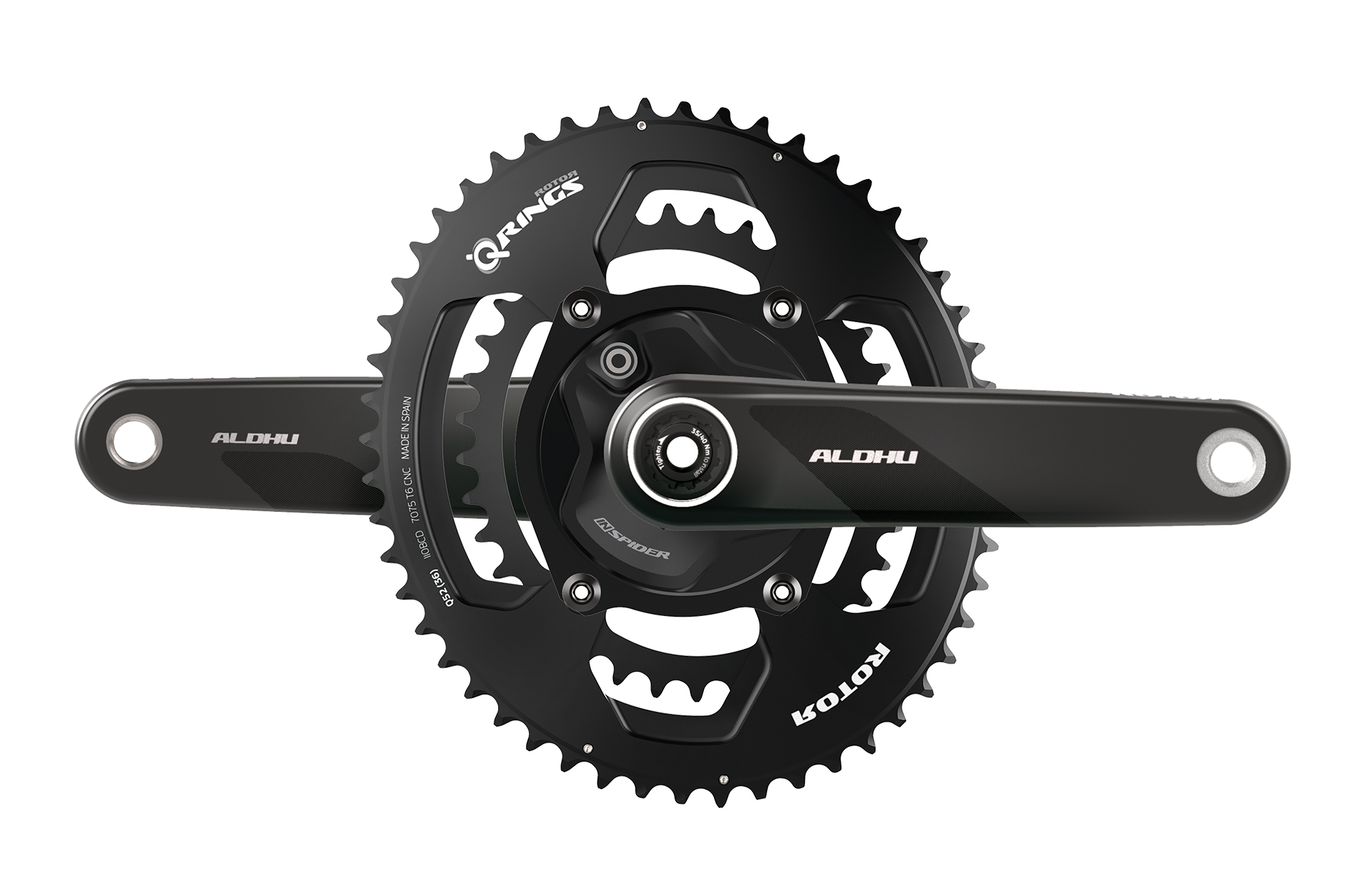 ROTOR】ALDHU® Carbon Cranks 頂級碳纖維系列曲柄- KLIGHT Sport