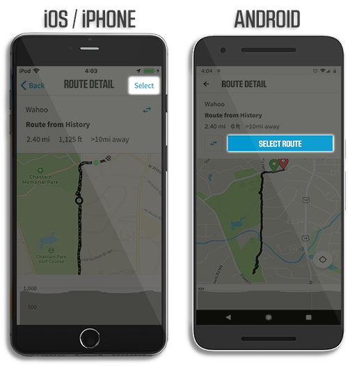 ELEMNT-Sending Routes to an ELEMNT via Bluetooth-01