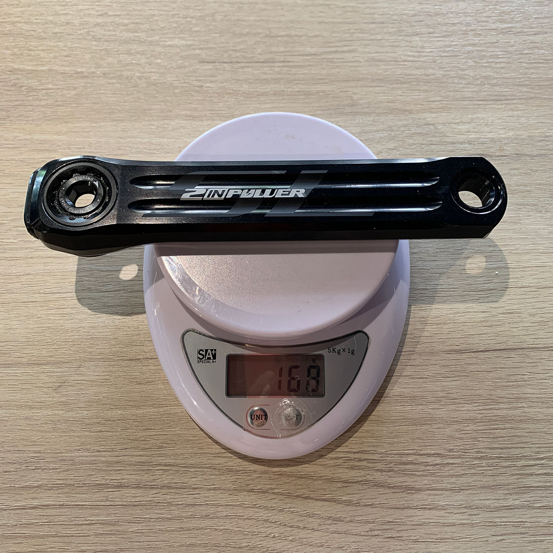 規格165mm約346+168=514g(不含齒片)